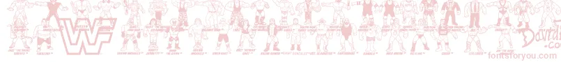 fuente Retro WWF Hasbro Figures – Fuentes Rosas