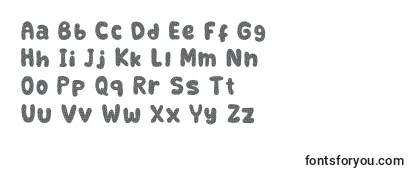 Retrofield DemoTextured-fontti