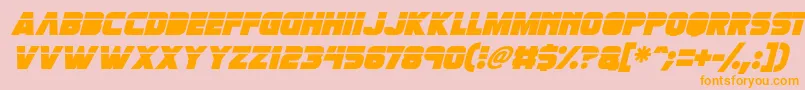 En savoir plus sur la police Retronoid Italic Police Retronoid Italic – polices orange sur fond rose