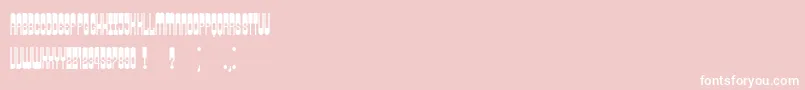 En savoir plus sur la police Retrosonic Police Retrosonic – polices blanches sur fond rose