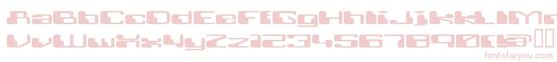 Шрифт RETRRG   – розовые шрифты