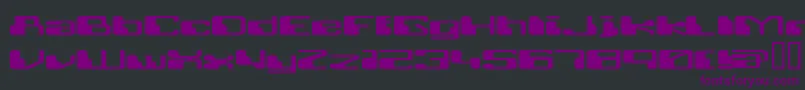 RETRRG   Font – Purple Fonts on Black Background