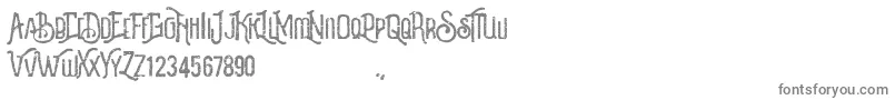 Revalina-Schriftart – Graue Schriften