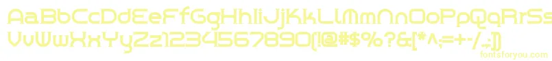 Chromeyellownf Font – Yellow Fonts