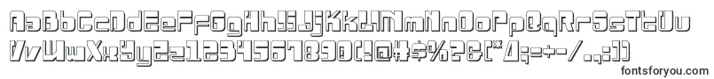 Шрифт Drosselmeyer3D – контурные шрифты
