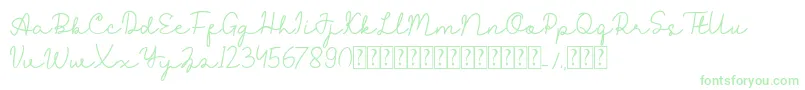 Reysha Font – Green Fonts