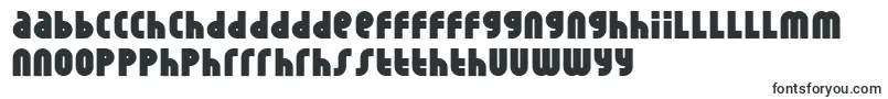 Шрифт Rhino Forte – валлийские шрифты