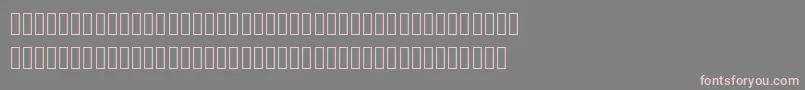 Mplus2cLightJpKana Font – Pink Fonts on Gray Background