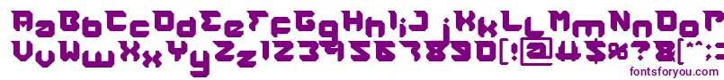 RHINOCEROS Break THE Wall Light Font – Purple Fonts