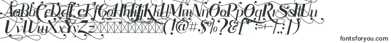 Rhonde Free-fontti – Kursiiviset fontit