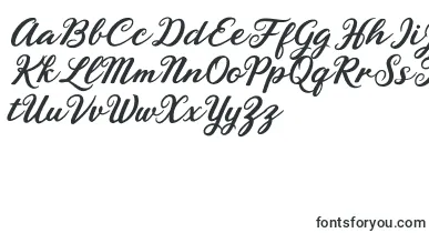 Rhyanie Lane font – handwritten Fonts