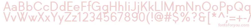Richkid Regular Font – Pink Fonts on White Background