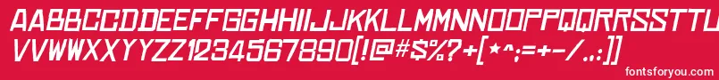 More about ChineserocksxpItalic Font ChineserocksxpItalic Font – White Fonts on Red Background