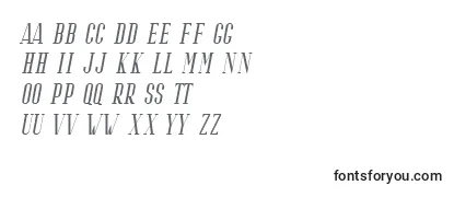 Riffle Italic-fontti