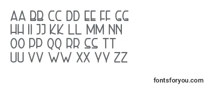 Righthand extrabold personal Font