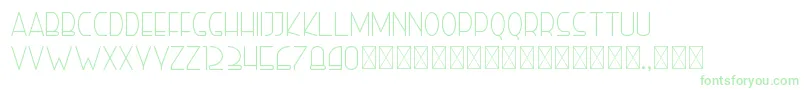 righthand light personal-Schriftart – Grüne Schriften