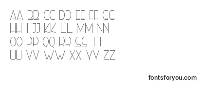 Righthand light personal Font