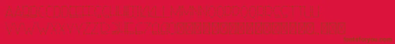 righthand lightdash personal Font – Brown Fonts on Red Background