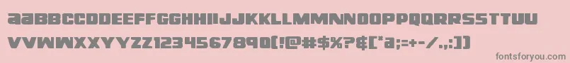 More about righthandluke Font righthandluke Font – Gray Fonts on Pink Background