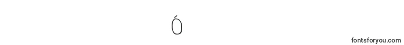 フォントDjbCassandra – トルクメン文字