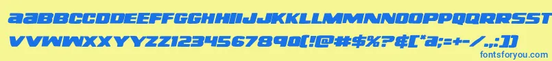More about righthandlukeexpandital Font righthandlukeexpandital Font – Blue Fonts on Yellow Background