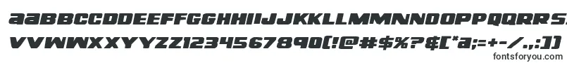 Шрифт righthandlukeexpandital – очерченные шрифты