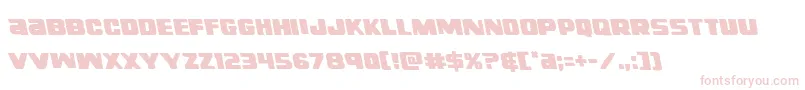 righthandlukeleft Font – Pink Fonts on White Background