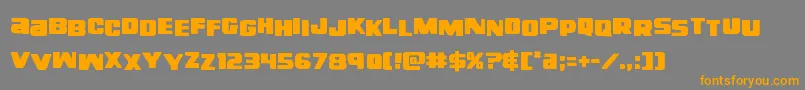 More about righthandlukestag Font righthandlukestag Font – Orange Fonts on Gray Background