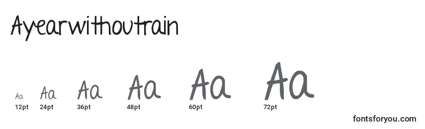 Ayearwithoutrain Font Sizes