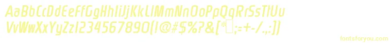 Rinehart Oblique Font – Yellow Fonts