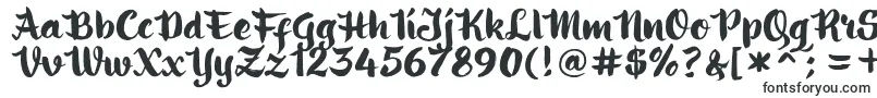 Шрифт ringotube script – шрифты для вывесок