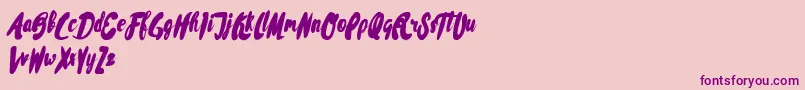 More about Rissa Typeface Demo Font Rissa Typeface Demo Font – Purple Fonts on Pink Background