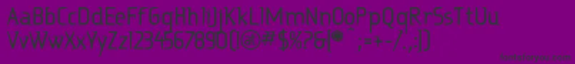 RITABD   Font – Black Fonts on Purple Background