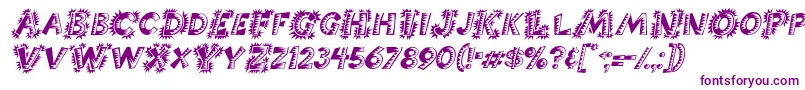fuente ChorizoItalic – Fuentes Moradas
