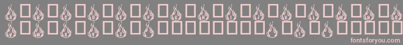 rmfire   Font – Pink Fonts on Gray Background