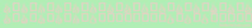 rmfire   Font – Pink Fonts on Green Background