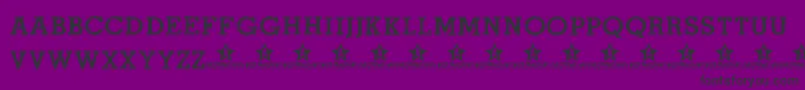 ROADMOVIE TRIAL    Font – Black Fonts on Purple Background