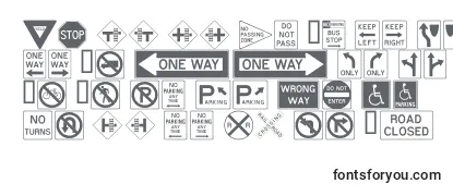 Review of the ROADSIGN Font