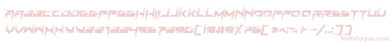 Fonte RoadTest Italic – fontes cor-de-rosa