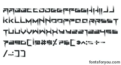 RoadTest font – sci-Fi Fonts