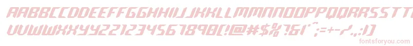 roboclone Font – Pink Fonts on White Background