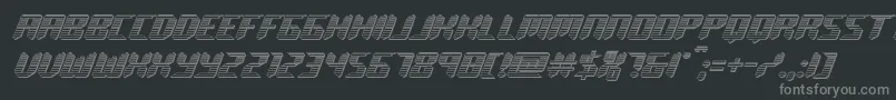 roboclonechromeフォントについての詳細 フォントroboclonechrome – 黒い背景に灰色の文字