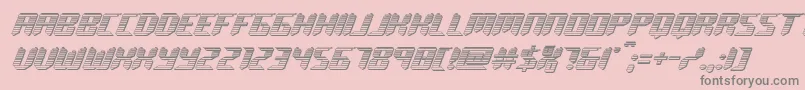 More about roboclonechrome Font roboclonechrome Font – Gray Fonts on Pink Background