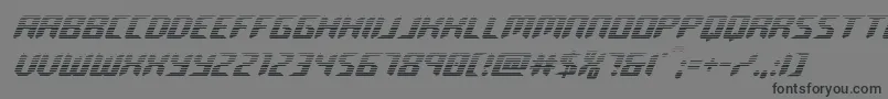 roboclonegrad Font – Black Fonts on Gray Background