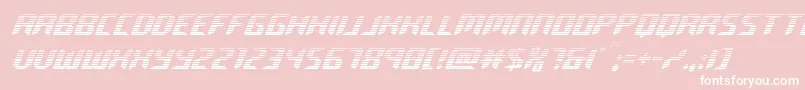 roboclonegrad Font – White Fonts on Pink Background