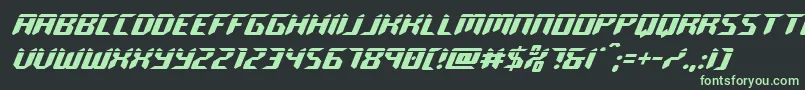 More about roboclonelaser Font roboclonelaser Font – Green Fonts on Black Background
