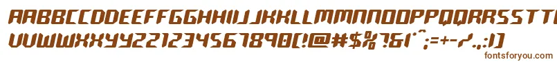 roboclonesemistraight Font – Brown Fonts