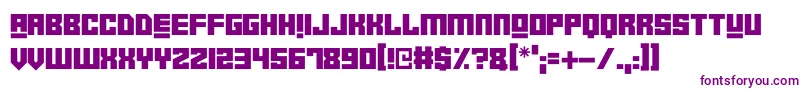 Robot Crush Font – Purple Fonts