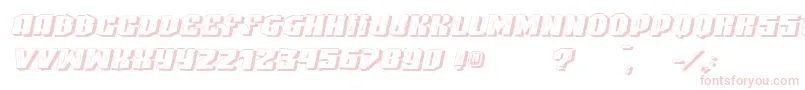 VtksHighlight3 Font – Pink Fonts on White Background