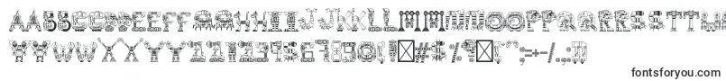 Шрифт robot medoclone – декоративные шрифты